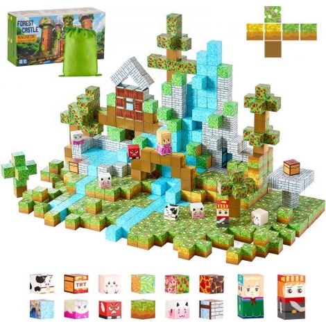 Construction Magnétique Enfant 150 PCS Blocs de Construction (1/5)