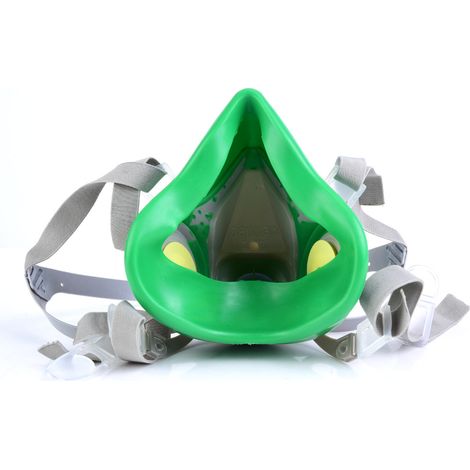 [Masque de protection multifonction] Masque anti-gaz chimique respiratoire sécurité contre les particules fines - Masque avec filtre remplaçable, nouvelle conception, matériau fibres ultrafines, dimen (1/5)