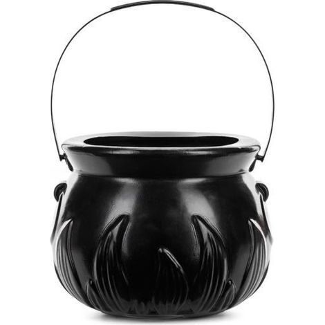 Seau chaudron 18x13,5cm noir