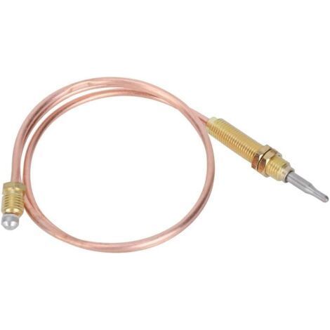 High Sensitivity Universal M8 Gas Thermocouple for Gas Water Heaters, Fireplaces, Ovens, Water Heaters and Grill Accessories (60cm/23.6in)