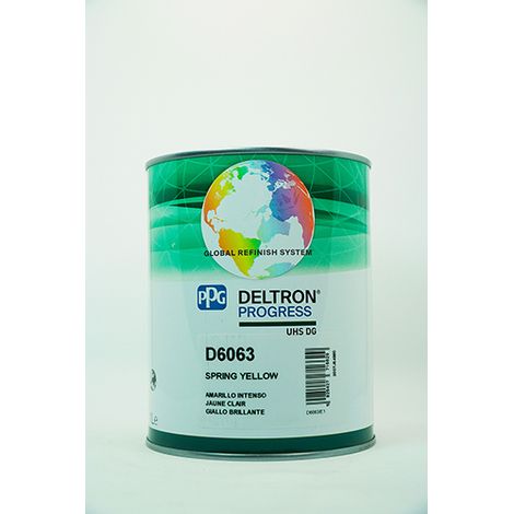 PPG DELTRON D6063 UHS SPRING YELLOW 1 LITER