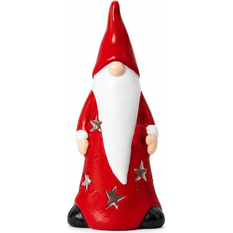 Ornements de Noël en vinyle, décorations Père Noël et bonhomme de neige, cadeau gravé de dessin animé, vieil homme barbu (1/4)
