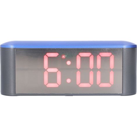 Réveil numérique élégant et raffiné avec grand écran LED rouge (1/5)