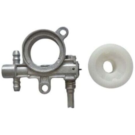 Pompe à huile tronçonneuse MS170 MS180 017 018 kit remplacement OEM filtre carburant haute qualité pour scie chaîne 25cc 38cc (1/4)