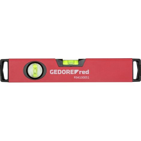 Gedore red R94100075 Wasserwaage 600mm 2x Libelle Aluminium (1/5)