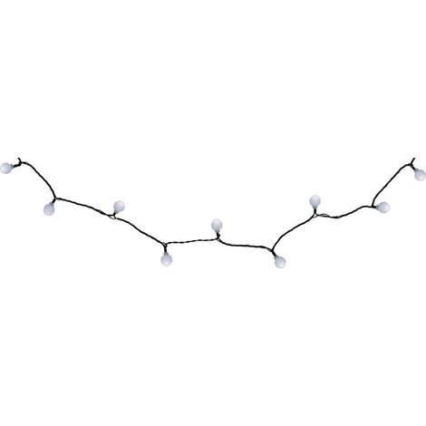 Lichterkette MagicHome Weihnachten Cherry Balls, 100x LED kaltweiß, IP44, 8 Funktionen, Beleuchtung, L-9,90 m (1/4)