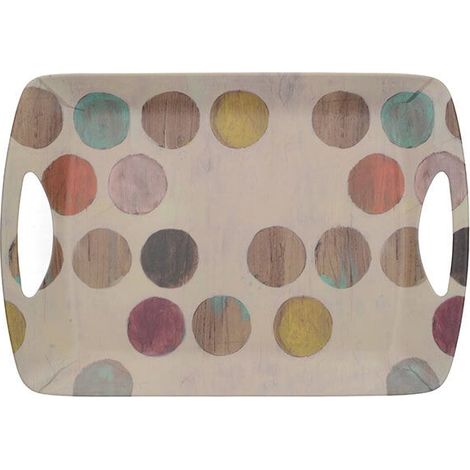Creative Tops Retro Spot Large Luxury Handled Tray