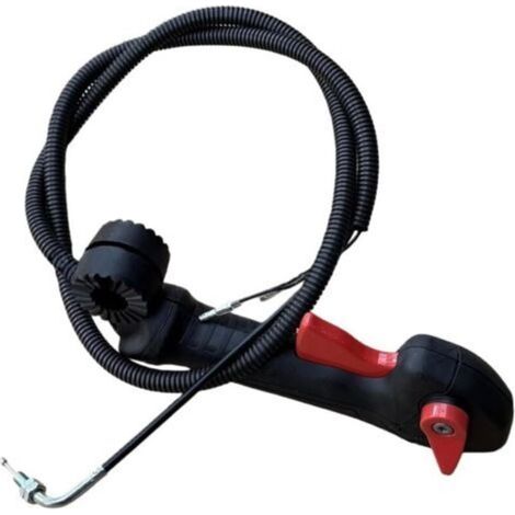 Poignée de commande d'accélérateur pour ECHO PB-8010 et EB880 pour souffleuse à feuilles, pièce de rechange, construction en plastique, 1 pièce compatible avec équipement électrique (1/5)