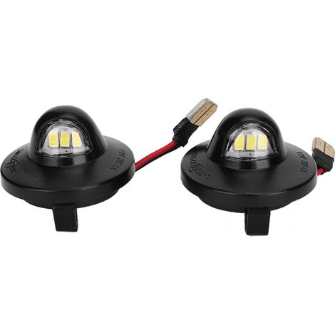 Par de luces indicadoras de matrícula, compatibles con Ford F-150 (1990-2014), 12-24 V CC (1/2)