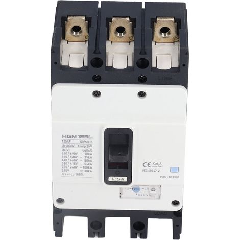 Disjoncteur 3P MCCB en Cuivre avec Boîtier BMC Thermo Moulé