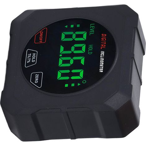 Rapporteur d'angle numérique précis avec écran LCD tactile, inclinomètre électronique et jauge d'angle (1/5)