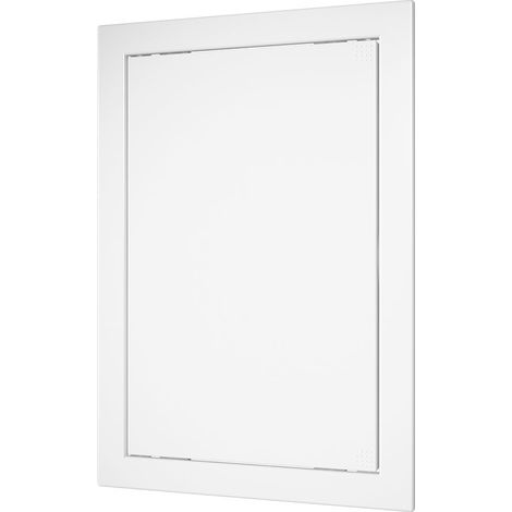 Couvercle de regard en plastique blanc 20x25cm (1/3)