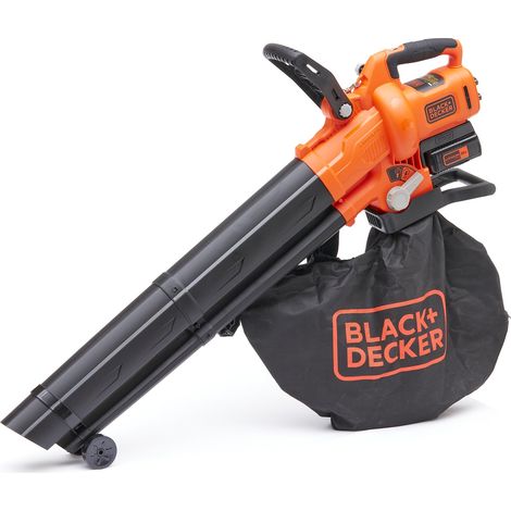 Soffiatore Aspiratore Trituratore a Batteria Black Decker BCBLV3625L1 Qw (1/5)