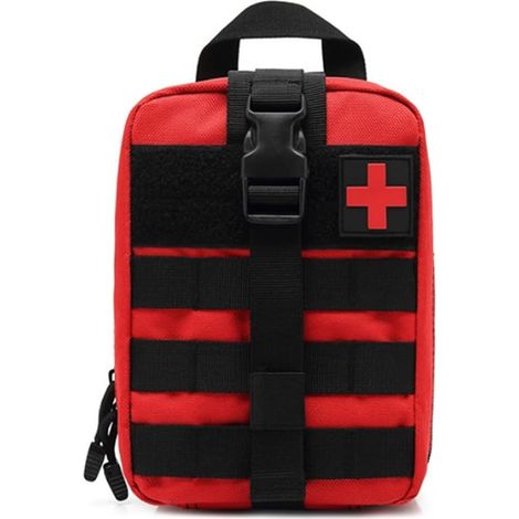 JSSEVN - 600D tear-away pouch, Empty tactical medical tear-away pouch, Military First Aid Bag Only (1/5)