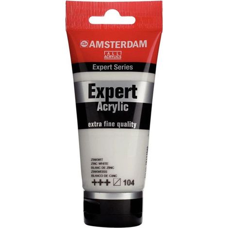 Peinture acrylique - Royal Talens - Amsterdam Expert - 75ml - Zinc blanc - Finition mat (1/2)