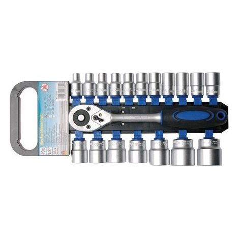 Kraftmann Steckschlüsselsatz 19 Teile robust