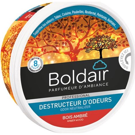 BOLDAIR - Boldair gel destructeur d'odeurs 300g ambre (1/4)