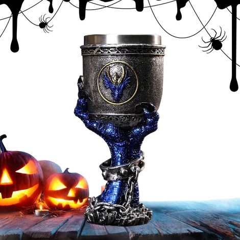 Gobelet Gothique Pour Vin Coupe Griffe De Dragon Style Gothique Coupe À Boire Vintage Cadeau Homme Pour Grand-père Père -père Oncle (1/5)