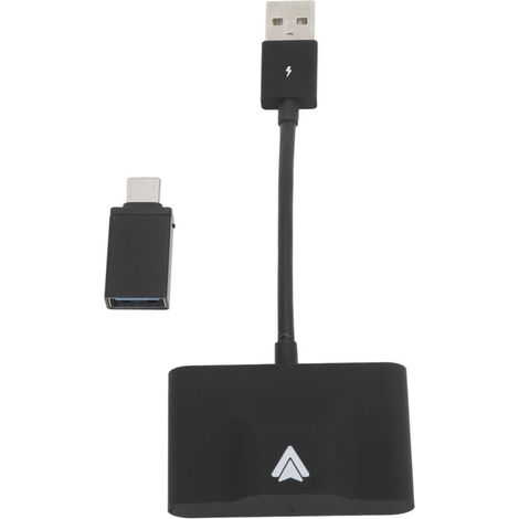 Adaptateur Auto Sans Fil pour Voiture, Connexion Rapide Plug and Play, Compatible Android avec Prise Type C, Noir (1/5)