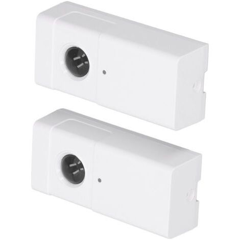 RHG Capteur infrarouge d'ouverture de porte 940nm, portée de 30m, détecteur infrarouge de porte à cellule photoélectrique à faisceau unique 12-24V pour la sécurité de la maison blanc (1/4)