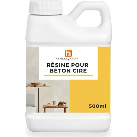 Résine pour béton ciré - 500 ml - Harmony Béton (1/2)