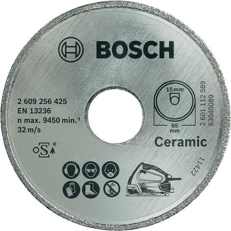 Disco diamante cerámica:PKS 16Multi:DIY  BOSCH 2609256425