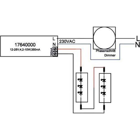 Brumberg 17640010 Convertisseur LED 10 W 350 mA 28 V dimmable