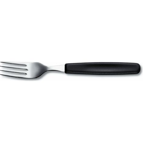 Forchette Acciaio Inox Victorinox Manico Ergonomico Nero V-5.1543