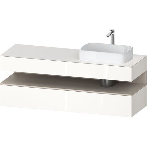 Duravit Collection One Meuble sous-vasque sur console, 2 tiroirs, (1/2)