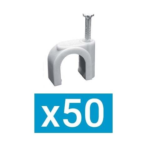 FIJACIÓN DE PUENTE DE PLÁSTICO ING CLAVO DE ACERO D14 - CAJA DE 50 - A322130