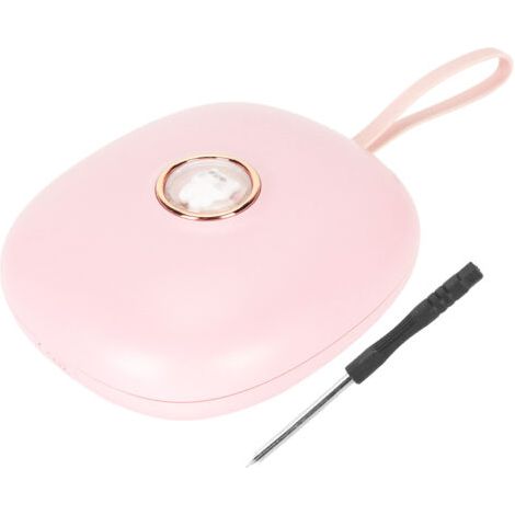 QORVA- Réveil numérique vibrant, électronique LED portable, pour les étudiants et les enfants qui dorment beaucoup, rose rose (1/5)