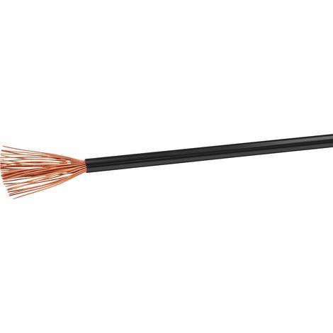 VOKA Kabelwerk H07VK15SW Schlauchleitung H07V-K 1 x 1.50 mm² Schwarz 100 m