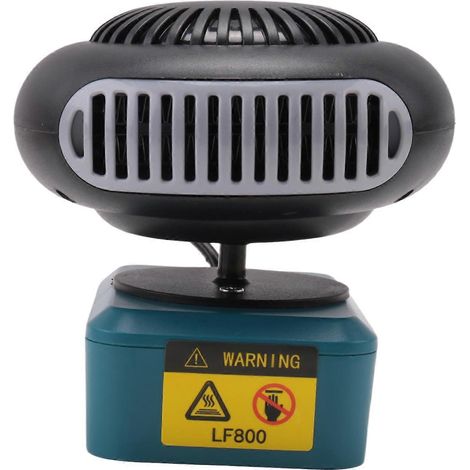 Puissance outil pièces lithium électrique warm air ventilateur soufflant chauffage et cold wind dual mode pour makita 18 (1/5)