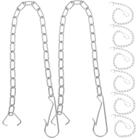Chaîne à Clapet de Toilette en Acier Inoxydable, Lot de 8 (1/5)