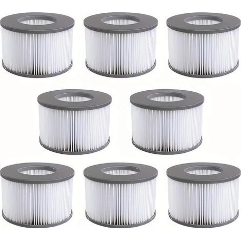 16 x Filtre Whirlpool pour MSpa, piscines gonflables, cartouche filtrante améliorée pour spas gonflables MSpa (1/5)
