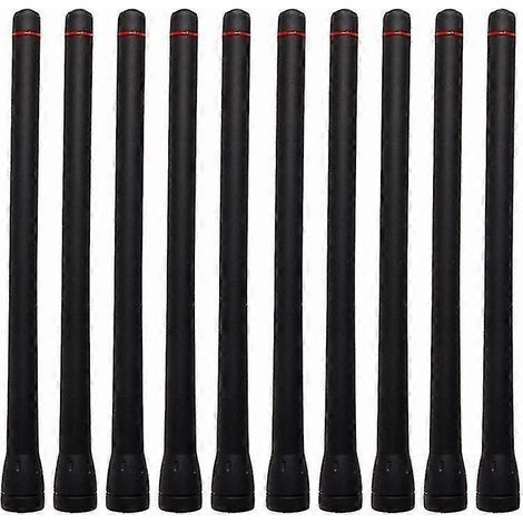 Packung mit 10 SC55V VHF-Antennen für ICOM IC-F1000, F16, F33G, F3026, F14, F15S, F3002, F3021, F3063, F3161, F70 und IC-V88/F3202D Funkgeräte (1/5)