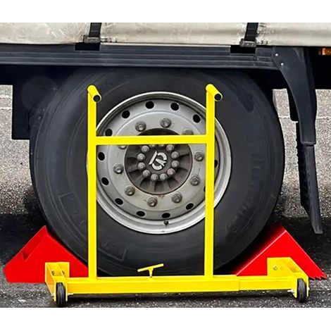 Cuneo doppio per ruota - Con rotelle - 48872-70