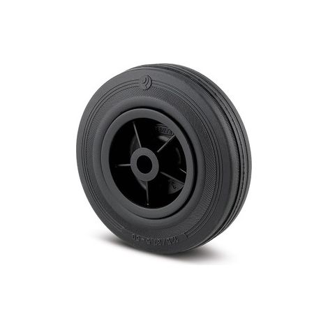 Roue multi-usage - caoutchouc - moyeu lisse - ø 125 mm - Puretech - TENTE