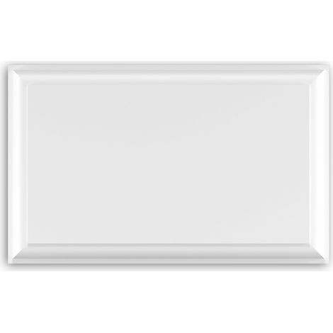 Almohadillado Profhome 486003 Elemento de fachada Elemento decorativo Moldura para exteriores diseño atemporal clásico blanco (1/3)