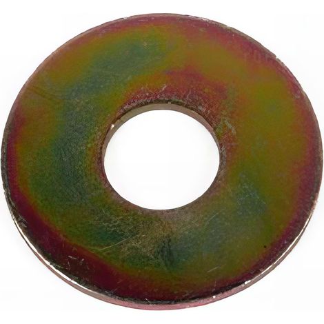 Rondelle plate extra large M 8 mm LL Zinguée bichromatée - Boite de 200 pcs - Fixtout 44000803B