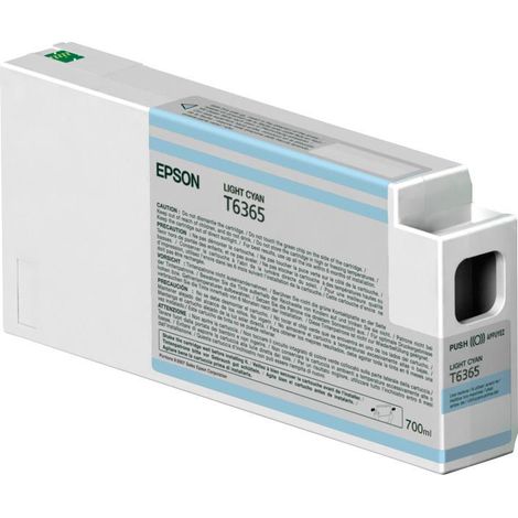 Epson Singlepack Light Cyan T636500 UltraChrome HDR 700 ml cartouche d'encre 1 pièce(s) Original