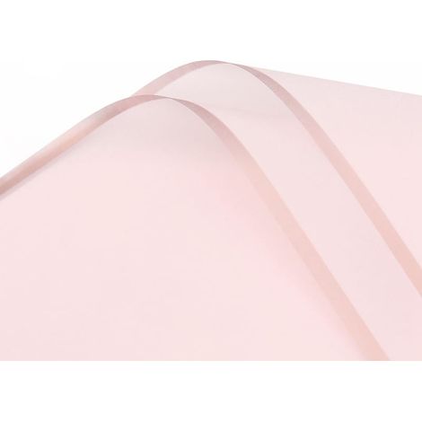 Blumenfolie – „Rahmen“ Hellrosa – Blätter 58 x 58 cm – 20 Stück