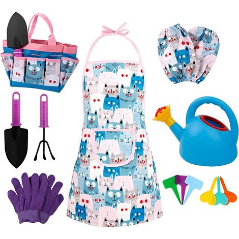 Ensemble doutils de jardin pour enfants 6 piquets (1/5)