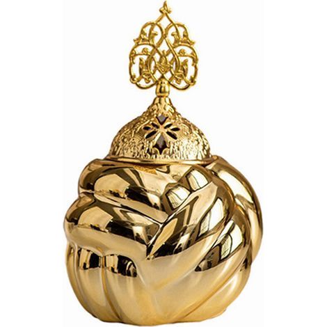 Brûleurs d'encens en céramique arabe, diffuseur de parfums,-or (1/2)