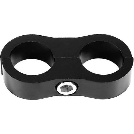 AN10 Séparateur Diviseur Tuyau Huile Carburant Eau Auto Accessoire (Noir) (1/4)