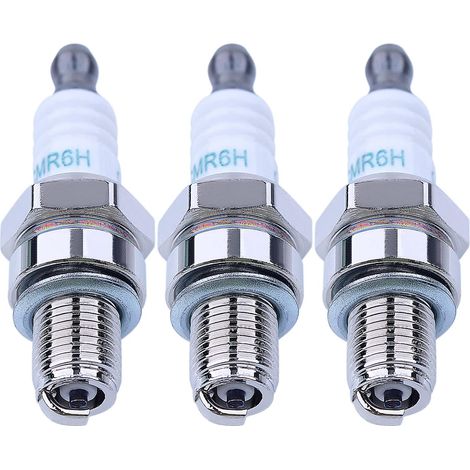 Spark Plug For Husqvarna 130BT 150BT 170BT 180BT Backpack Blower Spark Plug 3Pcs, Spark Plug (1/5)