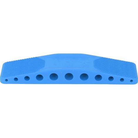 Brosse pour chevaux 6 en 1, portable, pour l'épilation, le massage et le toilettage. Outil de beauté pour chevaux, boîte bleue. (1/5)