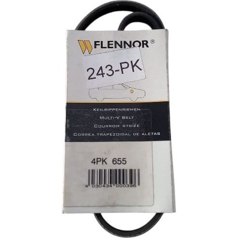 4pk655 cinghia poly-v alternatore servizi marca flennor (1/5)