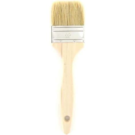 pincel plano de cola de bacalao 60 mm mango de madera