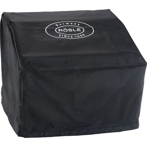 RÖSLE Telo di copertura portatile per BBQ Videro E2-P, G2-P, di alta qualità in 100% poliestere con rivestimento in poliuretano, pratica chiusura lampo, copertura resistente alle intemperie